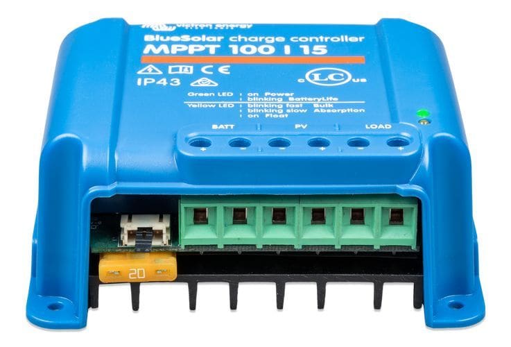 VICTRON ENERGY - Solarladeregler MPPT Victron BlueSolar MPPT 100/15