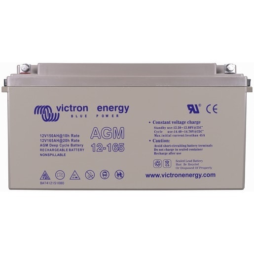 VICTRON ENERGY - Batterie Victron Gel Deep Cycle 12V/165Ah