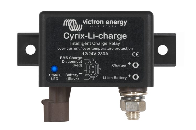 VICTRON ENERGY - Batteriekoppler-Trennrelais CYRIX-LI-CHARGE 12/24V-230A