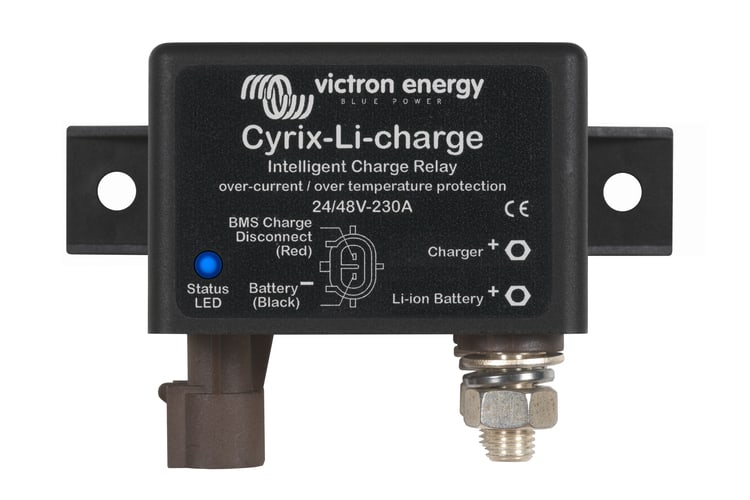 VICTRON ENERGY - Batteriekoppler-Trennrelais CYRIX-LI-CHARGE 24/48V-230A