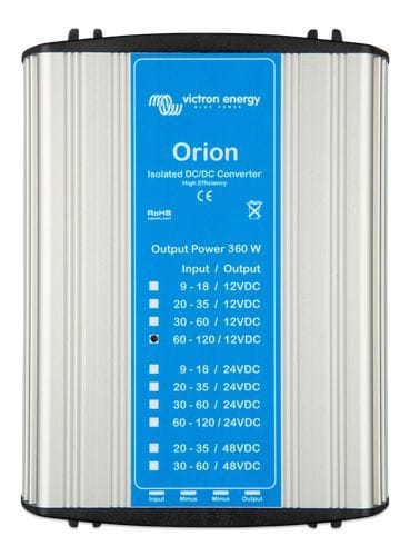 VICTRON ENERGY - DC/DC Wandler 110V ORION 110/12-30A (360W) iso