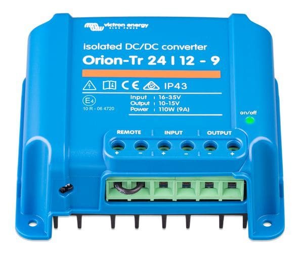 VICTRON ENERGY - DC/DC Wandler Victron Orion-Tr 24/12-9 iso