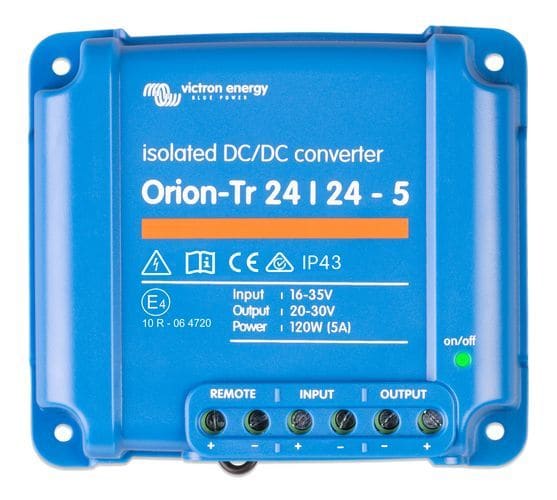 VICTRON ENERGY - DC/DC Wandler Victron Orion-Tr 24/24-5 iso