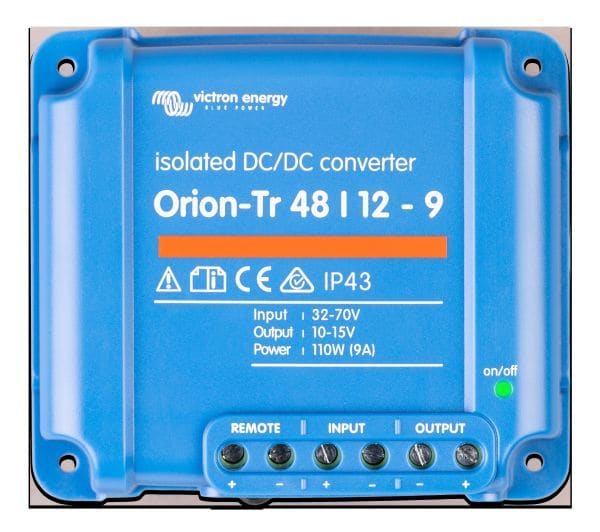 VICTRON ENERGY - DC/DC Wandler Victron Orion-Tr 48/12-9 iso
