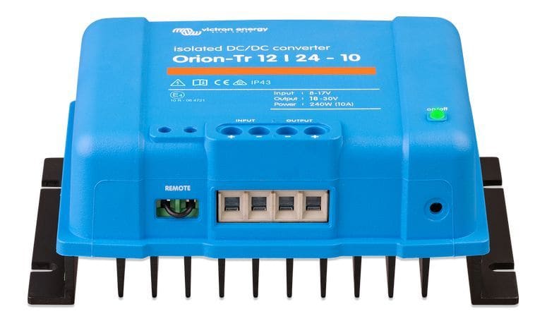 VICTRON ENERGY - DC/DC Wandler Victron Orion-Tr 12/24-10 iso (240W)