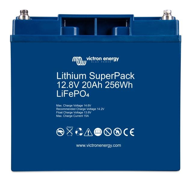 VICTRON ENERGY - Batterie Victron  Lithium SuperPack 12,8V/20Ah (M5)