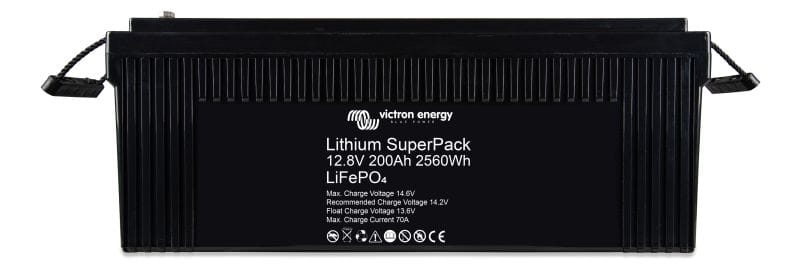 VICTRON ENERGY - Batterie Victron Lithium SuperPack 12,8V/200Ah (M8)
