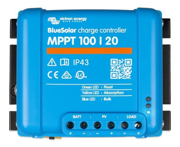 VICTRON ENERGY - Solarladeregler Victron BlueSolar MPPT 100/20 bis 48V