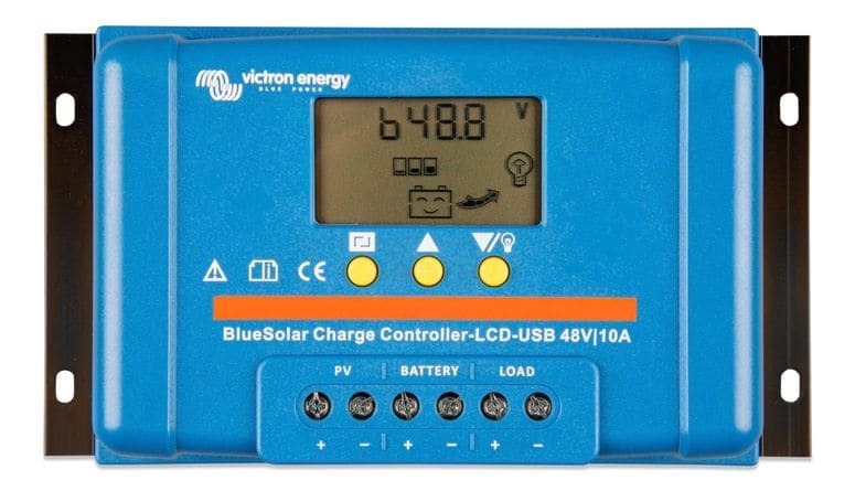 VICTRON ENERGY - Solarladeregler Victron BlueSolar PWM-LCD&USB 48V-20A