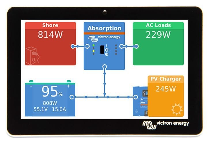 VICTRON ENERGY - Fern-Display Victron GX Touch 50