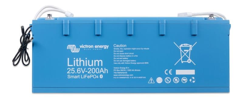 VICTRON ENERGY - Victron Energy LiFePO4 Battery 25,6V/200Ah - Smart-a