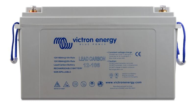 VICTRON ENERGY - Victron Energy Blei-Kohlenstoff-Batterie 12V/106Ah (M8)