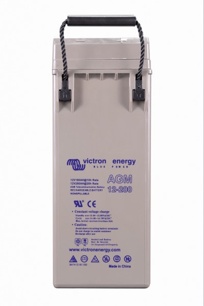 VICTRON ENERGY - Victron Energy 12V/200Ah AGM Telecom Batt. (M8)