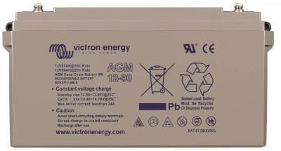 VICTRON ENERGY - Victron Energy 12V/90Ah AGM Deep Cycle Batt. (M6)
