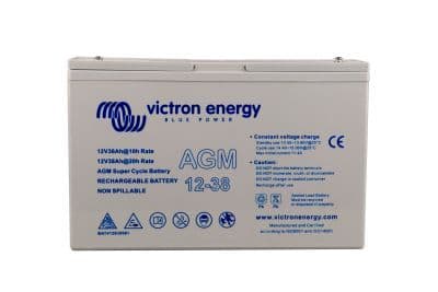 VICTRON ENERGY - Victron Energy 12V/38Ah  AGM Super Cycle Batt. (M5)