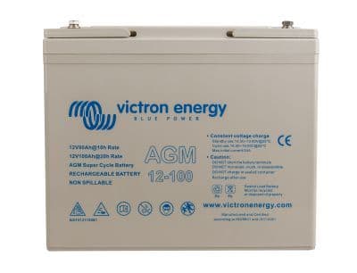 VICTRON ENERGY - Victron Energy 12V/100Ah AGM Super Cycle Batt. (M6)
