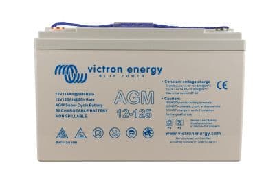 VICTRON ENERGY - Victron Energy 12V/125Ah AGM Super Cycle Batt. (M8)
