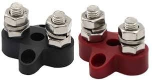 VICTRON ENERGY - Victron Energy Doppelanschluss M8-Linked Set (1 rt/1 sw)