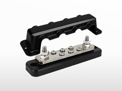 VICTRON ENERGY - Victron Sammelschiene Busbar 250A 2P with 6 screws +cover