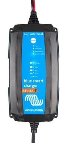 VICTRON ENERGY - Ladegerät Victron  Blue Smart IP65 24/8 + DC-Anschluss