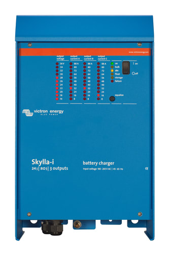VICTRON ENERGY - Ladegerät Victron  Skylla-i 24/80 (3)  230V