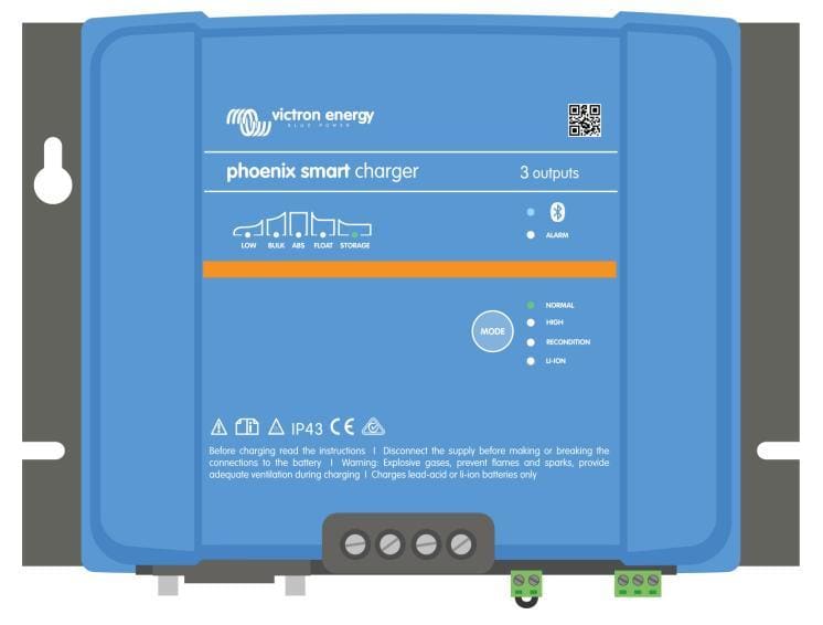 VICTRON ENERGY - Ladegerät Victron Phoenix Smart IP43 Charger 24/16 (3)