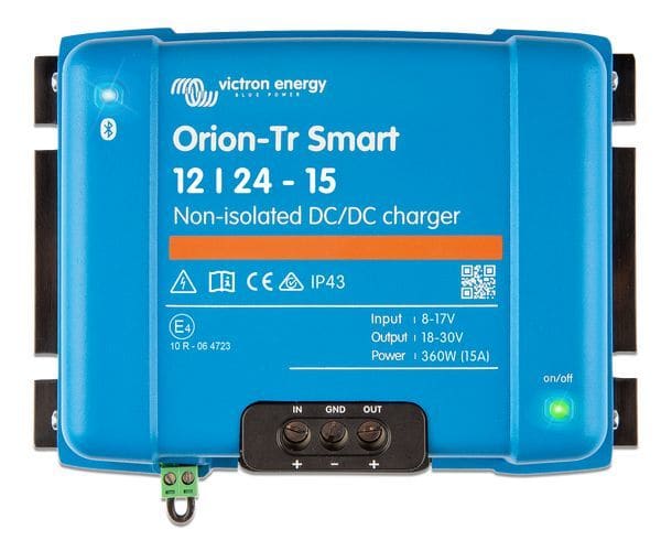VICTRON ENERGY - DC/DC Wandler Victron Orion-Tr Smart 12/24-15 non-iso