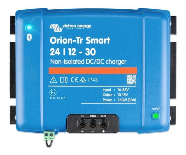 VICTRON ENERGY - DC/DC Wandler Victron Orion-Tr Smart 24/12-30 non-iso