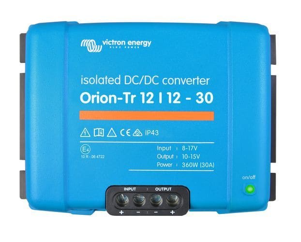 VICTRON ENERGY - DC/DC Wandler Victron Orion-Tr 12/12-30 iso