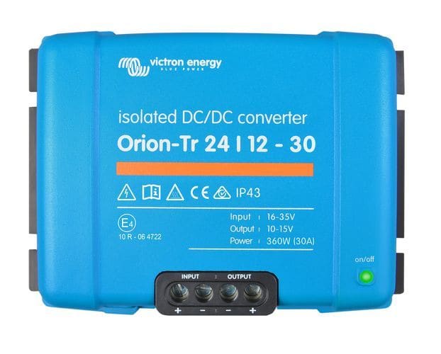 VICTRON ENERGY - DC/DC Wandler Victron Orion-Tr 24/12-30 iso