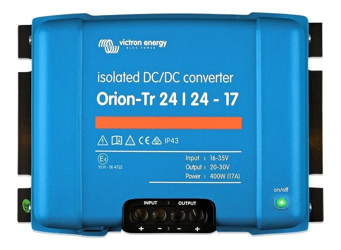 VICTRON ENERGY - DC/DC Wandler Victron Orion-Tr 24/24-17 iso