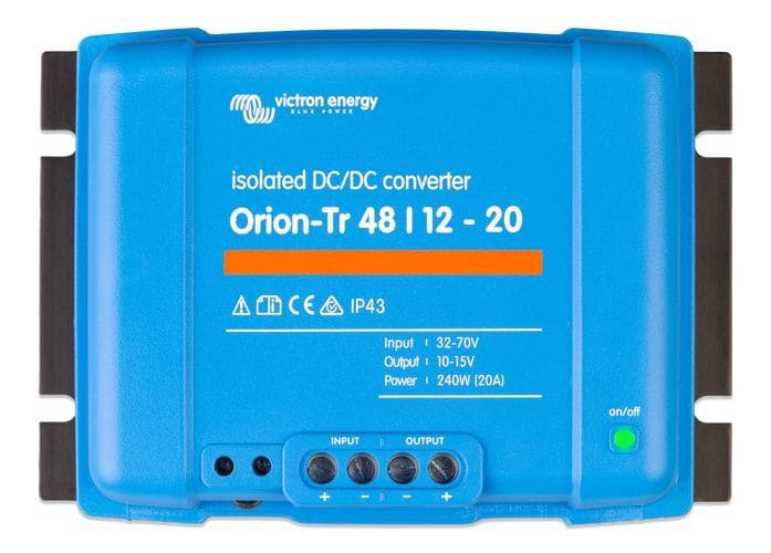 VICTRON ENERGY - DC/DC Wandler Victron Orion-Tr 48/12-20 iso