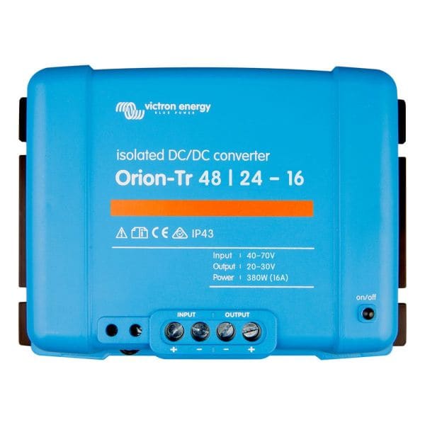 VICTRON ENERGY - DC/DC Wandler Victron Orion-Tr 48/24-16 iso