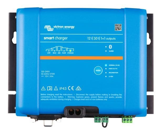 VICTRON ENERGY - Victron Phoenix Smart IP43 Ladegerät 12/30 (1+1) 120-240V