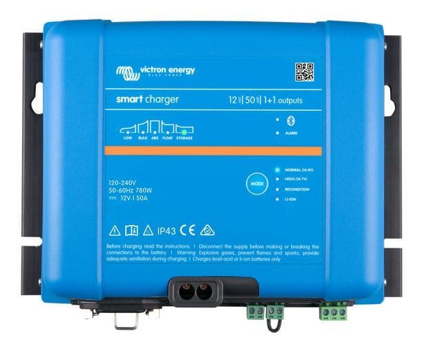 VICTRON ENERGY - Victron Phoenix Smart IP43 Ladegerät 12/50 (1+1) 120-240V