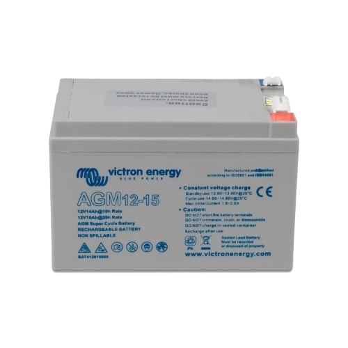 VICTRON ENERGY - Batterie Victron AGM Super Cycle 12V 15Ah