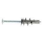 SPIT - Selbstbohr. Gipskarton-Metalldübel mit Linsenkopf-Schraube