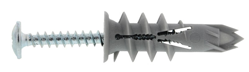 SPIT - Selbstbohr. Gipskarton-Metalldübel m. Linsenkopf-Schraube