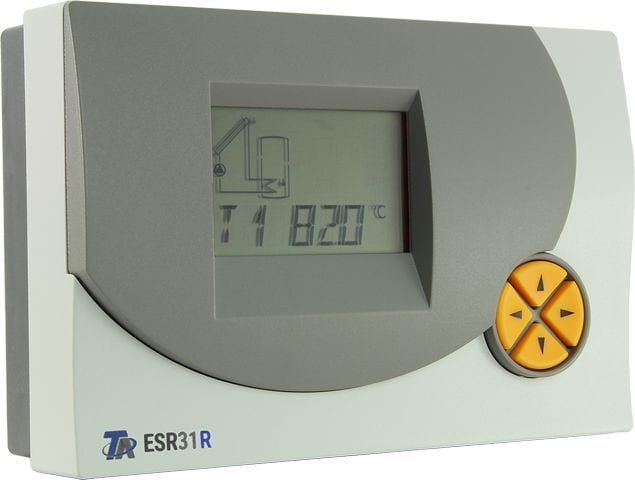 TECHNISCHE ALTERNATIVE - Einfache Solarregelung mit grafischem Display