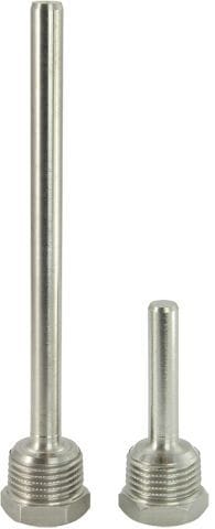 TECHNISCHE ALTERNATIVE - Tauchhülse Niro 140 mm - Kunststoffverschraubung