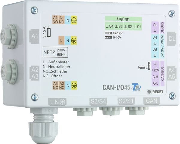 TECHNISCHE ALTERNATIVE - CAN-Erweiterungsmodul 45