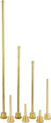TECHNISCHE ALTERNATIVE - Tauchhülse Niro 140 mm - Messingverschraubung