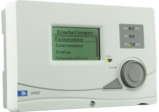 TECHNISCHE ALTERNATIVE - UVR67-3 Universalregelung mit Sensor