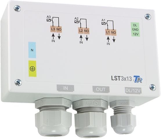 TECHNISCHE ALTERNATIVE - Leistungssteller 3x 3000 W schaltbar über DL-Bus