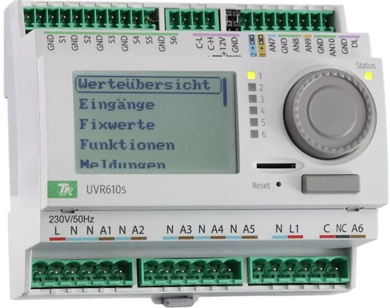 TECHNISCHE ALTERNATIVE - TA Regler x2 frei programmierbar 10 Ausg