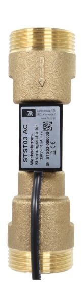 TECHNISCHE ALTERNATIVE - Strömungsschalter 230V AC/0,5A - 5/4'' mit Torpedoschwimmer