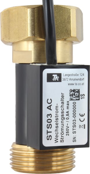 TECHNISCHE ALTERNATIVE - Strömungsschalter 230V AC/0,5A - 1''