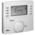ALRE - Funk-Raumtemperatursensor mit Uhr Aufputz
