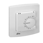ALRE - Raumhygrostat UP 24VAC bis 230VAC 35…85%r.H. Wechsler alre-Rahmen Abdeckung 50x50mm reinweiß glänzend