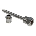 ALRE - Tauchhülse 55mm Ms vernickelt Durchmesser InnenxAußen 8x10mm